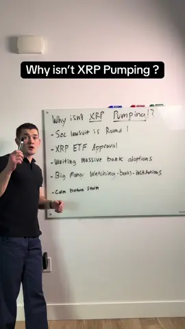 Why do you think xrp isn’t pumping ? #xrp #xrparmy #crypto #bitcoin #cryptok 