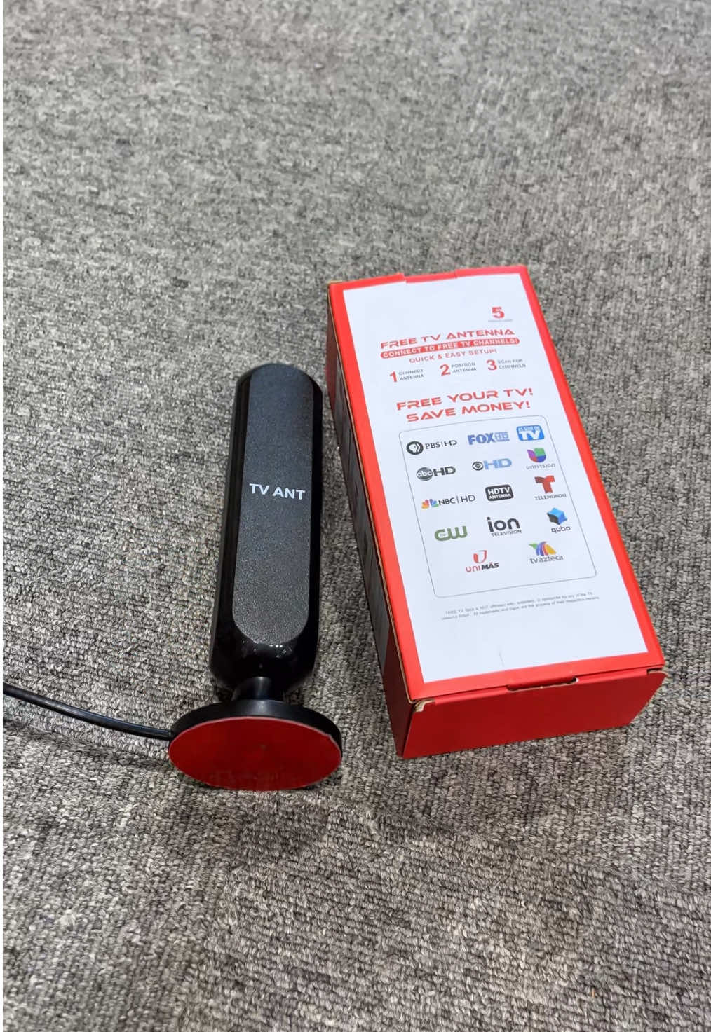 Antena de TV Digital HD 1080P/4K con señal de largo alcance 📡📺 ¡Disfruta tus canales favoritos con calidad increíble y sin pagar cable#antenna#tv#hd#4k#SummerSale  