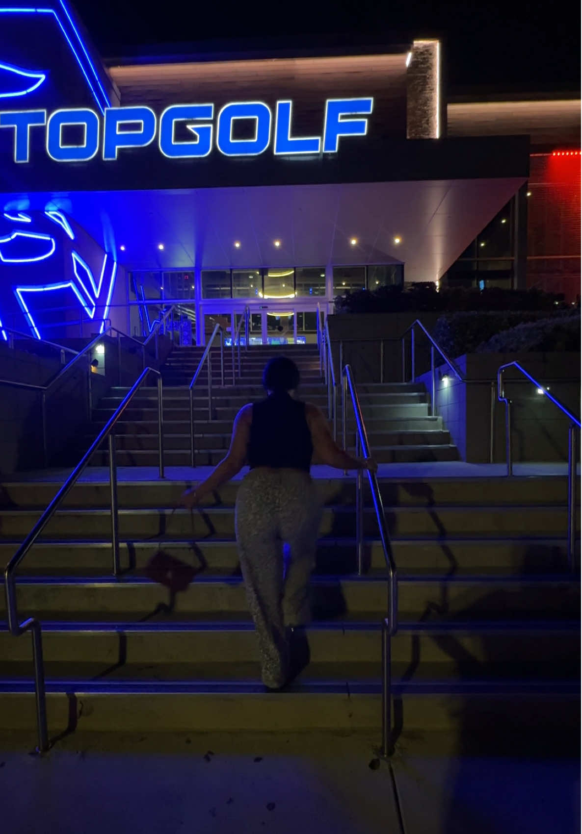 Surprisingly I was winning at one point 🫣  #topgolf #miami 
