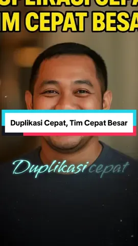 Leader hebat bukan yang kerja sendirian sampai lelah, tapi yang bisa bikin tim jalan bahkan tanpa dia. Kuncinya? Duplikasi cepat! 🚀 Bikin pola sederhana yang semua tim bisa tiru, hasilnya… jaringan meledak tanpa drama. #MLM #EdukasiMLM #DewaEkaPrayogaStyle #BisnisJaringan #NetworkMarketing 