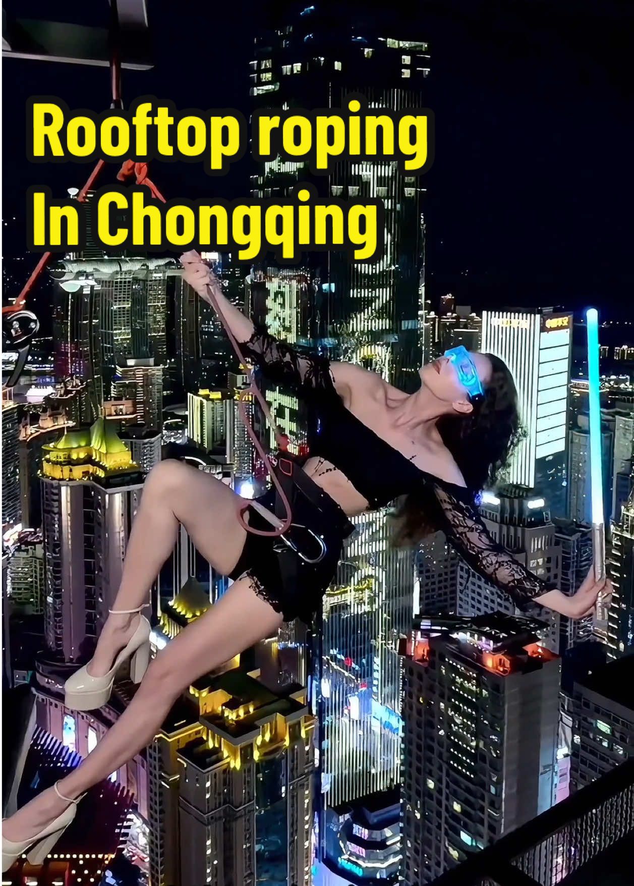 Chongqing is living in 2050 @🅻🆄🅲🆈  she nailed 😍 #Chongqing#chongqingtravel#chongqingtour#chinatravel#visitchongqing 