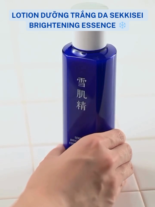 ❄️ Đánh thức làn da trắng sáng tựa tuyết cùng Lotion dưỡng trắng da Sekkisei Essence ❄️#sekkiseivietnam #sekkisei #lotion #lotionsekkisei #viral 