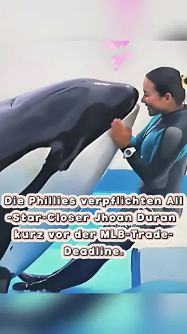 Phillies land All-Star closer Jhoan Duran ahead of MLB trade deadline 👀🔥 #JhoanDuran #MLBTradeDeadline #Phillies #BaseballUpdates #SportsNews