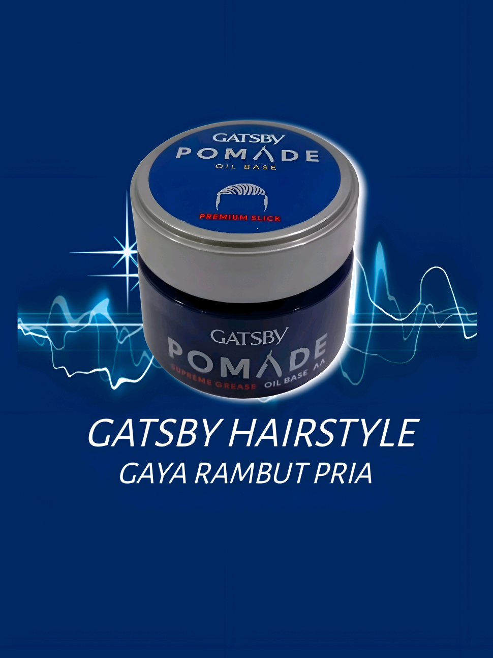 GATSBY POMADE #minyakrambut  #minyakrambutcowok  #minyakrambutantikusut 