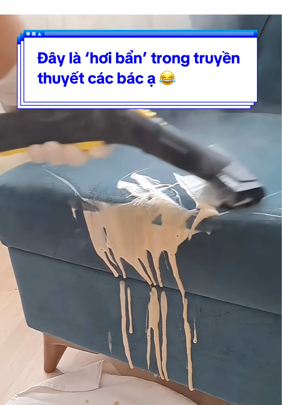 Cả nhà cho em xin định nghĩa chuẩn của ‘hơi bẩn’ với ạ 🫨😂 #GiatSofa #HoiBanThoiMa #Clean368 #SofaBongLoang #KeuGoiBinhLuan