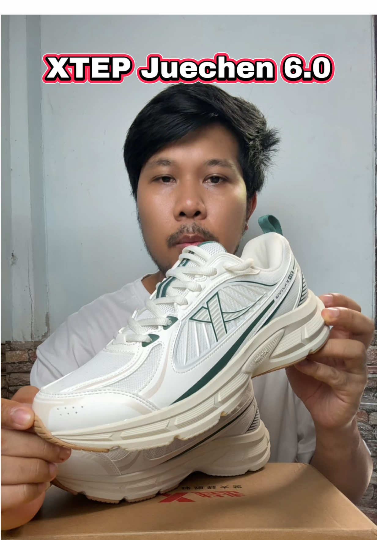 รองเท้าใส่วิ่งจ๊อกกิ้ง รองเท้า XTEP Juechen 6.0 ##รองเท้าวิ่ง##รองเท้าออกกําลังกาย##รองเท้าxtep##รองเท้าผ้าใบ##jipatha5210