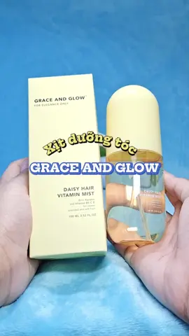 Xịt dưỡng tóc nè chị em ơi!#duongtoc #graceandglow #tipslamdep #trending #viral 