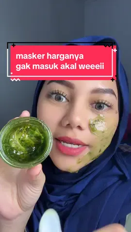 Masker mugwort glad2glow lagi ambyar bgt harganya weeii  #masker #mugwort 