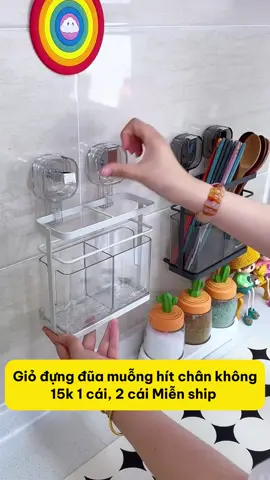 Ống đựng đũa hút chân không tiện lợi quá #xuhuong #xuhuongtiktok #dotienich #dogiadung 