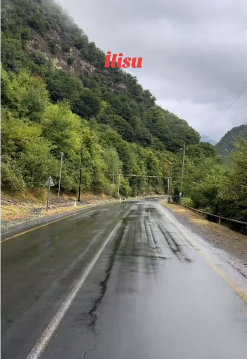 🌧️ #ilisu #qax #rain #kesfetteyiz #fyp 