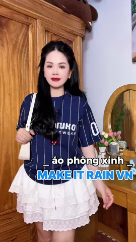 Áo phông nam nữ Make It Rain VN #review #NhungPhanDaily #aothun #xuhuong #aophong #viral #makeitrainvn 