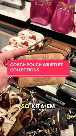 Tampil chic dan praktikal dengan COACH Pouch Wristlet in Signature Canvas—pilihan warna Walnut/Black 🤎🖤 atau Tan/Brown 🤎 yang sama-sama timeless dan mudah dipadankan! Dihasilkan dengan signature canvas ikonik COACH, tali pergelangan tangan yang stylish, dan ruang cukup untuk essentials harian, pouch ini sesuai untuk gaya kasual mahupun acara istimewa. Bestie boleh pilih warna bold dengan kombinasi walnut-black, atau klasik lembut dengan tan-brown—dua-dua cantik, dua-dua wajib ada! 😍 Cepat dapatkan sebelum stok habis ya! 👜✨ #COACH #PouchWristlet #SignatureCanvas #GayaChic #BestieStyle 