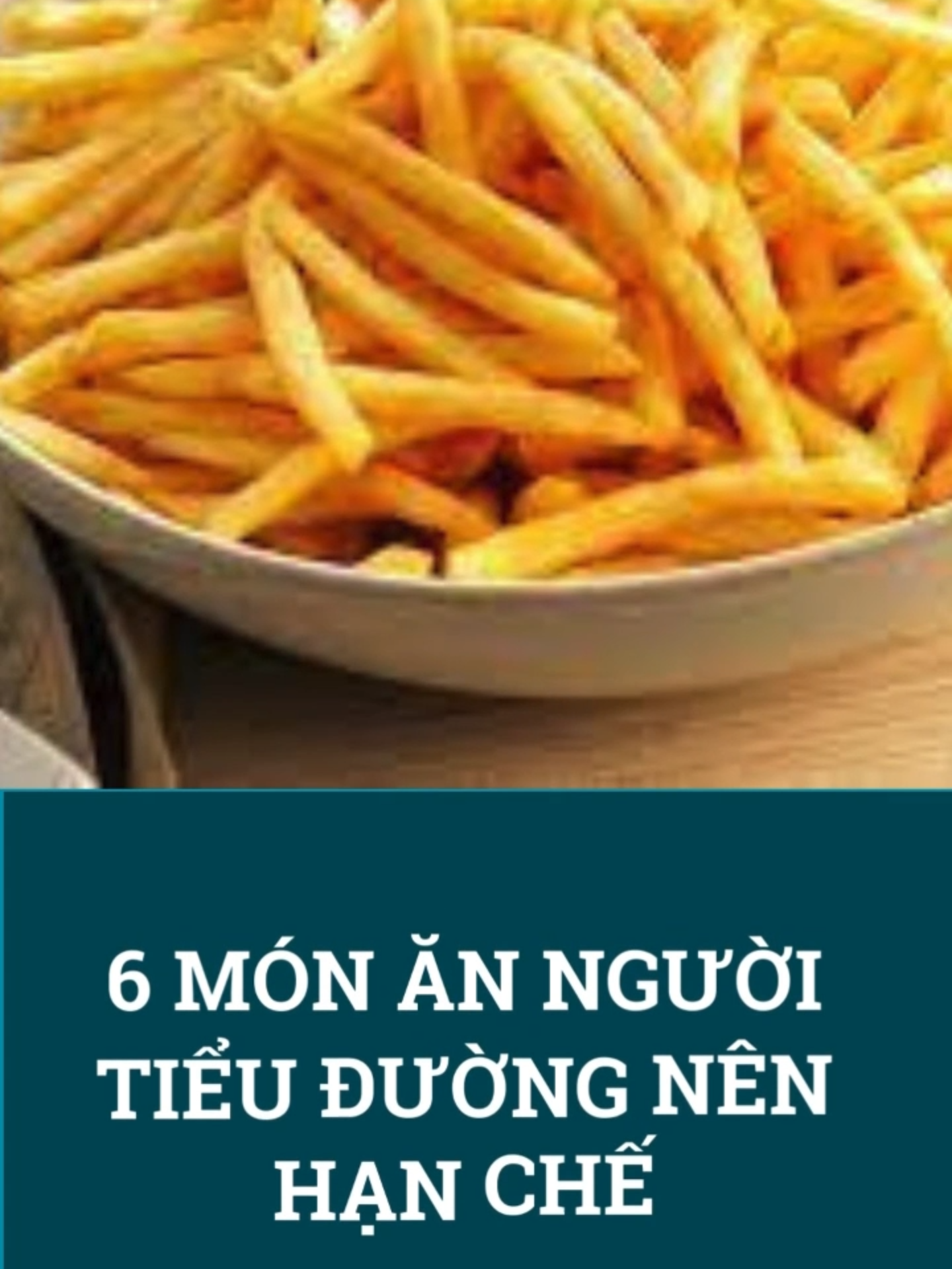6 món ăn người tiểu đường nên hạn chế #vinhatafood #monan #tieuduong #songkhoe