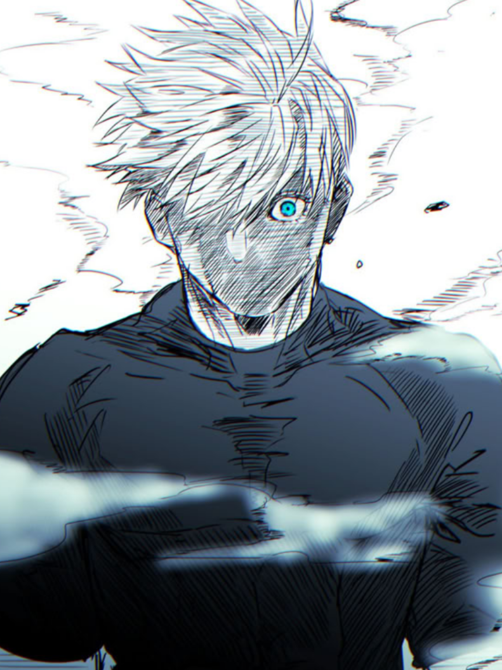 ketika semua orang ngira itu gojo idup lagi, eh ternyata itu yuta minjem akun🗿 ... #gojousatoru #yutaokkotsu  #jujutsukaisen #manga #fyp 