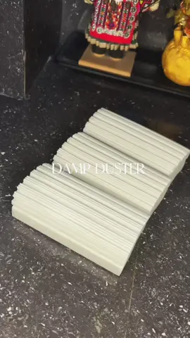 Damp dust remover sponges - easy, effective, and effortless cleaning! #cleaningtiktok #cleaningessentials #cleaninghacks #CleanTok #dustremover 