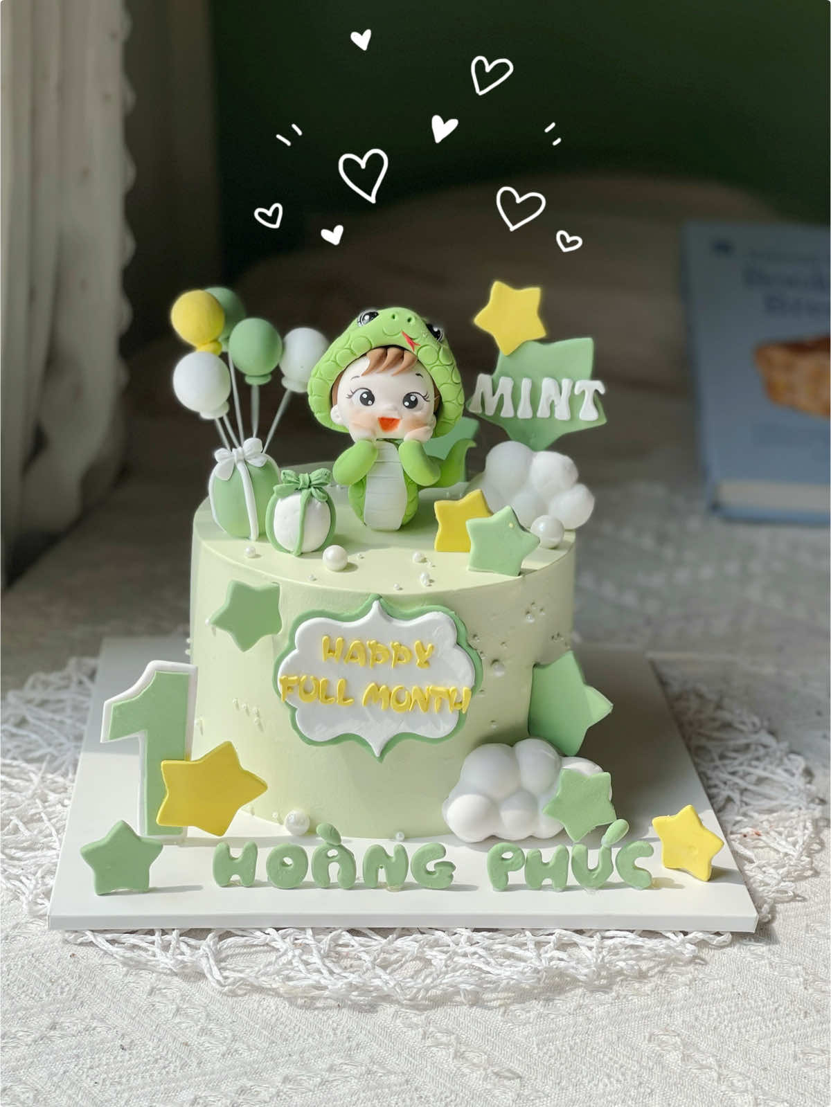 + 1 mẫu bánh dành cho bé🥰#tiembanholiu2024 #tiembanhsaigon #tiembanhthuduc #baánhinhnhatchobe#banhthoinoi#banhdaythang 