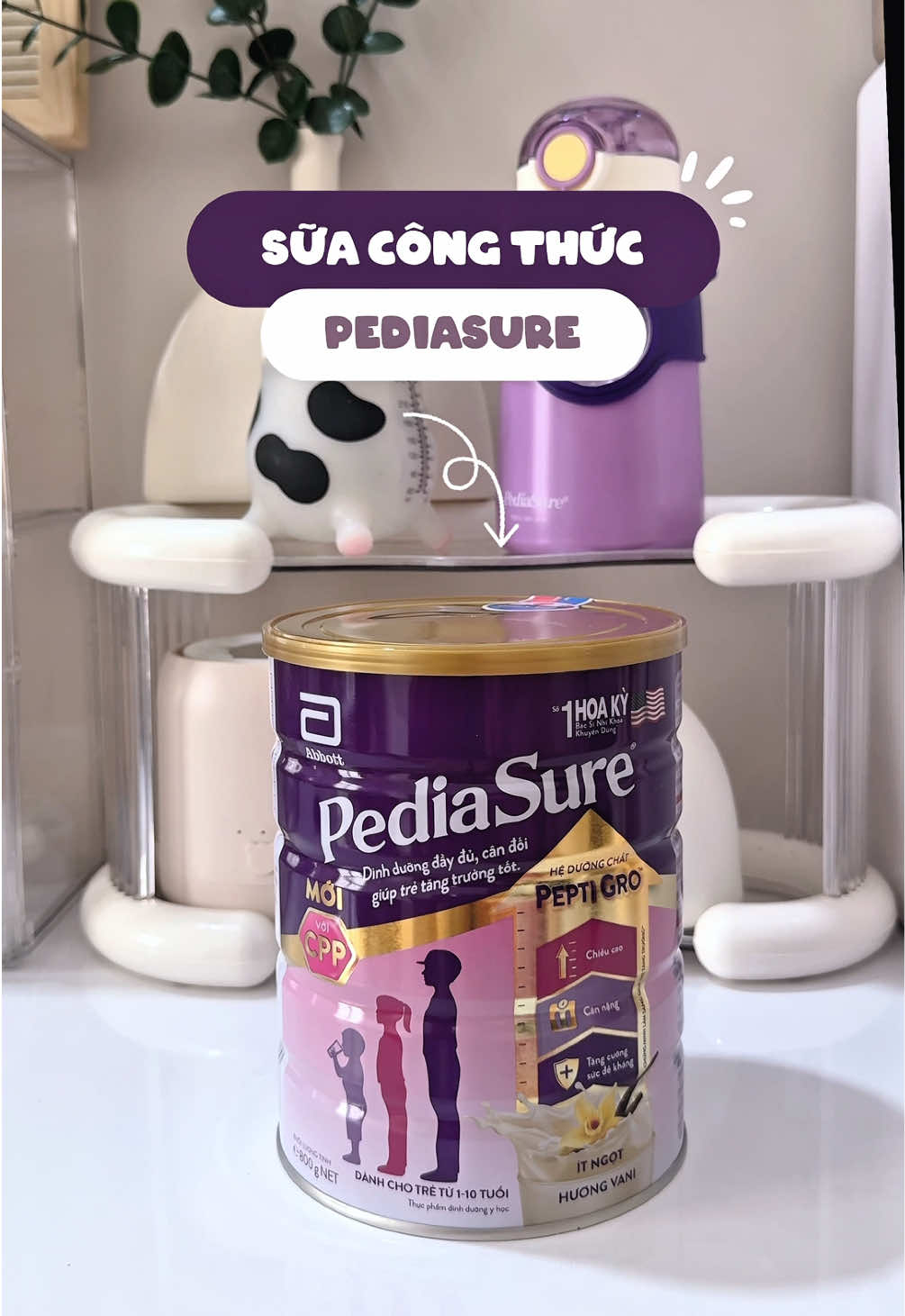 🥇Chiếc nắp vàng thuộc về… thuộc về… PediaSureee #mecuaboiu #pediasuregrowth 