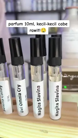 Jangan remehkan ukuran! Parfum 10ml walau kecil tapi punya wangi yang nempel seharian. Pilihan aroma mewah, cocok untuk acara formal maupun santai. Harga? Cek Keranjang Kuning nYa 🌸 Wangi mewah harga terjangkau 🌸 Cocok untuk semua gender 🌸 Kualitas terjamin #sohibParfum #Parfum10ml #ParfumMurah #ParfumMini #WangiTahanLama 