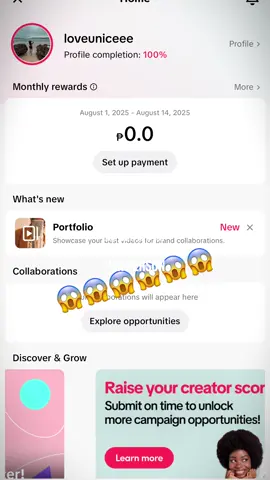 Update your Tiktok and Check your notif guys, Baka meron nadin kayo hehe! 1.6K followers here 😍😍 #tiktokone #creatorsmarketplace 