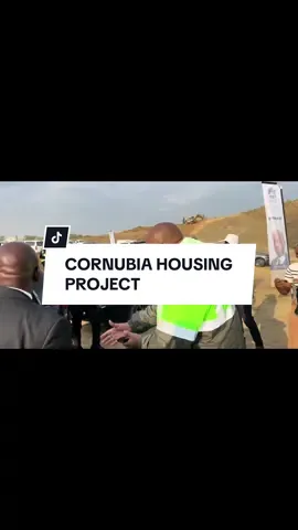 Groundbreaking: 1200 houses are being built in Cornubia for the victims of floods WATCH: Arrival of the Premier Thami Ntuli for the loco inspection of the construction of houses for the victims of floods  in Cornubia. He is welcomed by the MEC for Transport and Human Settlements Siboniso Duma.  Siletha ithemba | Siyazimisela | Sisebenza kanzima #LetsDoMoreTogether  #fyp 