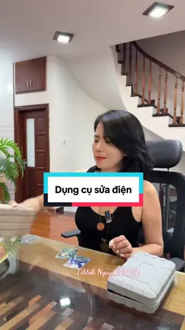 Bộ dụng cụ sửa điện gia đình #nguyetviettel #tiktokshop #dungcusuachua #thietbidien 