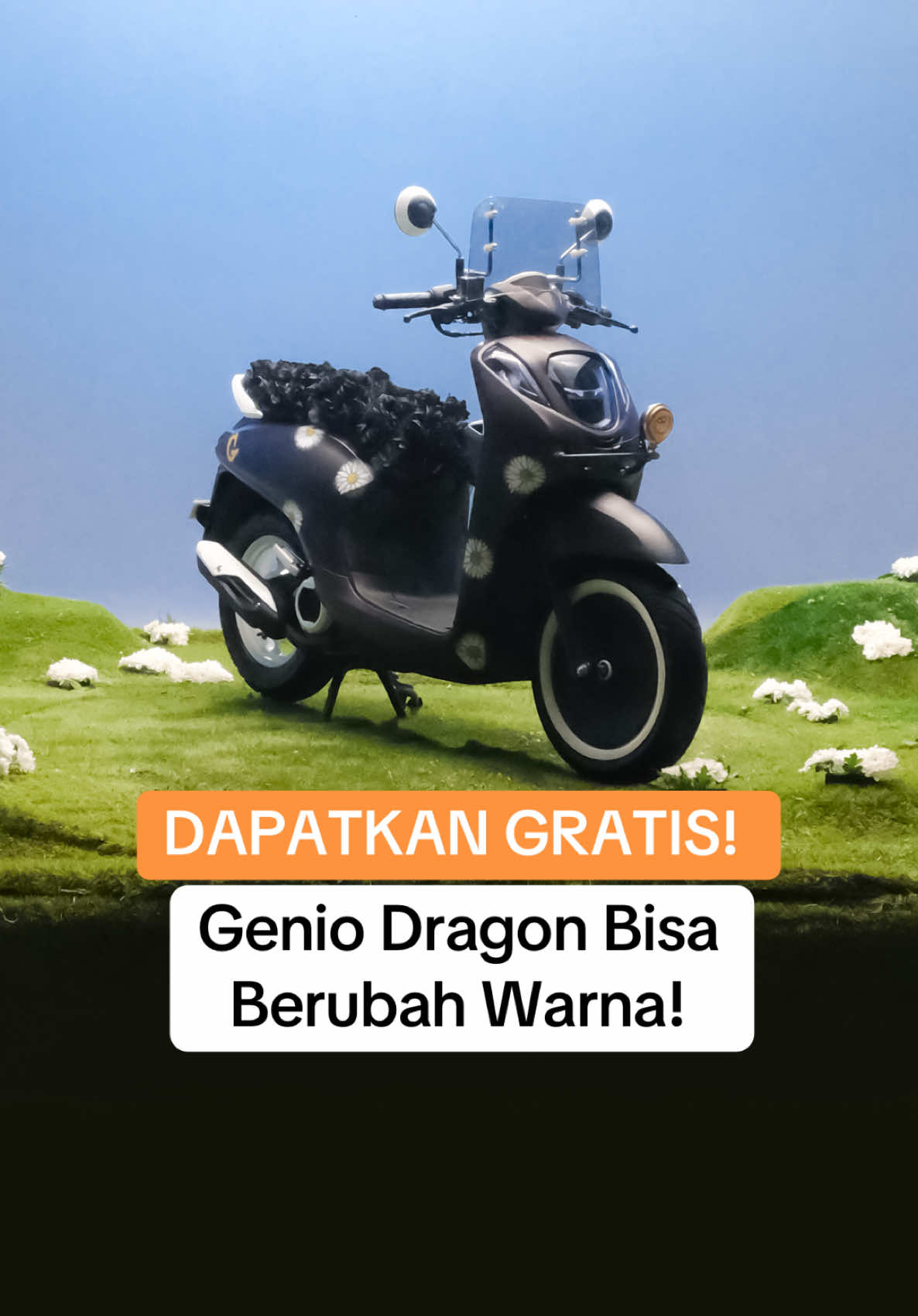 🐲 Gratis 1 unit Genio Special Edition Dragon 🐲 Caranya? 🌼Follow TikTok @welovehonda 🌼Klik Link di Bio TikTok @welovehonda dan pilih “Genio Dragon” 🌼Tulis “done” di comment 🌼Syarat dan ketentuan klik Link di Bio dan pilih “S&K Genio Dragon” 📅 Periode: 14-25 Agustus 2025 GET THIS ONE OF A KIND GENIO QUICK! #geniodragon #geniomodifikasi #giveaway 