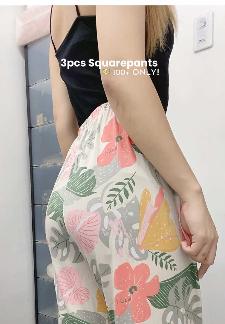 sulit ang presko suotin! ✨🥹 #squarepants #pants #pajama #squarepantsforwomen #pajamas 