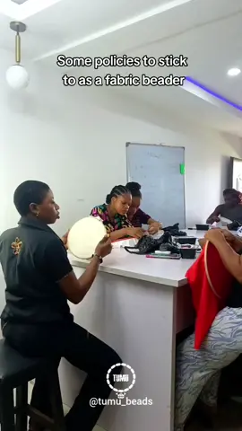 At this point, I think I need to pursue another career path 😂😭😭 I need to find a way to use my Engineering degree cause this fashion work wants to make me go crazy😂😂😭😭 One of my students once told me I'm mean in business. From this voice over, I can say she's 100% right😂😭 My younger sister sent me a reel about how first daughters are always angry. After this voice over, I can say she's also right too. Lemme o😩😩😩, I'm just a baby girl who doesn't like stress😭😭😭 Your favorite bead maker and artist, Tumu✌ #fabricbeading #fashiondesigners #fyp #tumubeads #viraltiktok 