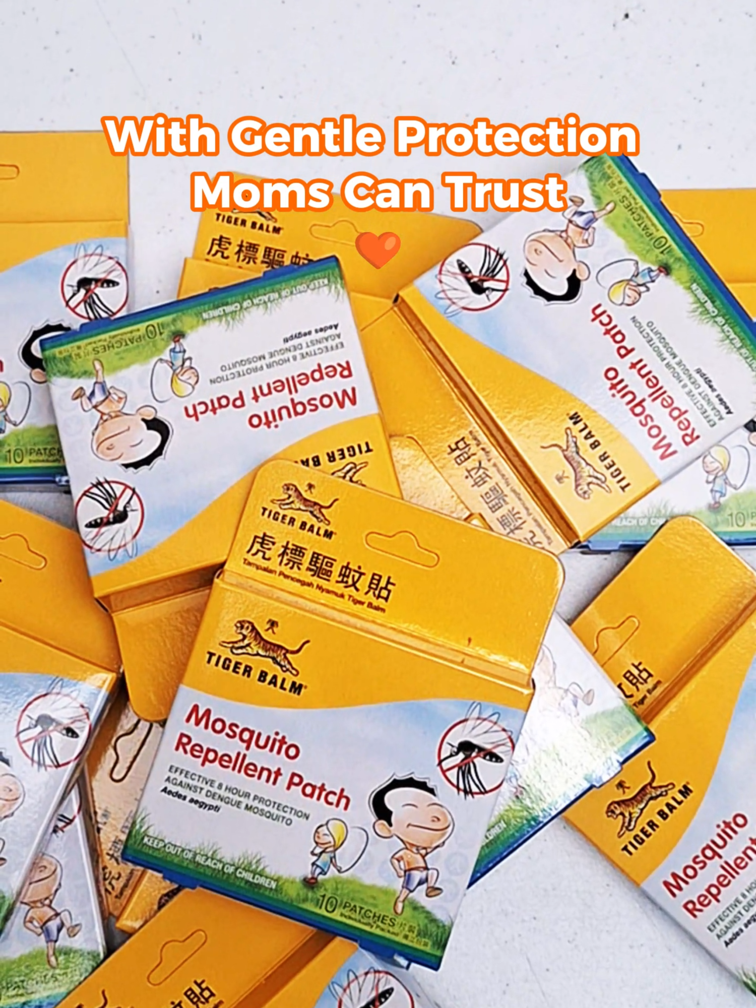 𝗣𝗮𝘁𝗰𝗵 𝗼𝗻 = 𝘄𝗼𝗿𝗿𝘆 𝗼𝗳𝗳 Gentle protection moms can trust! ✨ 🛒  𝗦𝗛𝗢𝗣 at Tiger Balm Official Flagship Stores or visit @watsonsphilippines ✨ #tigerbalm #tigerbalmphilippines #tigerbalmph #tigerbalmmosquitorepellent #fyp #fypシ゚ #fypage