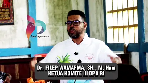Ketua Komite III DPD RI, Dr. Filep Wamafma, SH., M. Hum #dpd  #kementrian  #pendidikan  #papuabarat  #otsus 