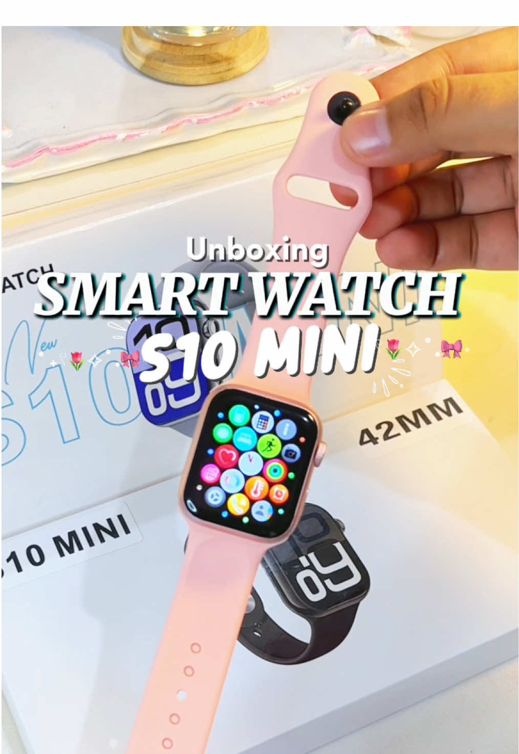 fiturnya banyak bgt, Harga super affordable. 100/10 👍#smartwatch #s10minismartwatch #jamtangankeren #jamtangan #jamtanganmewah 
