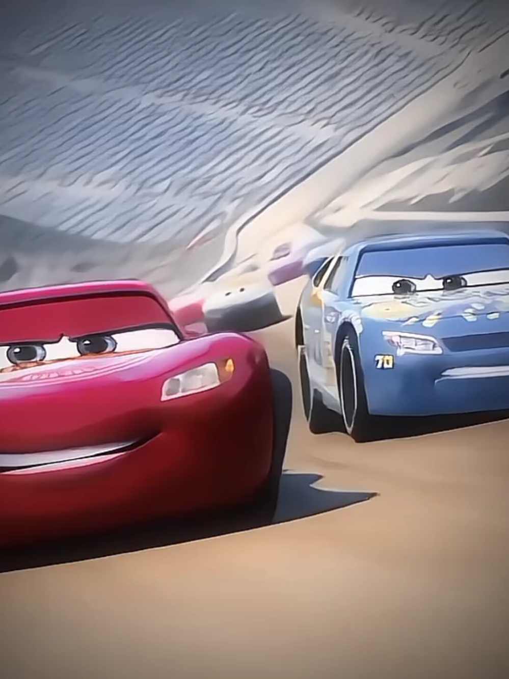 McQueen remembers this 🤩 #cars #cars3 #ligthningmcqueen #lightning_prod_95team #kachow 