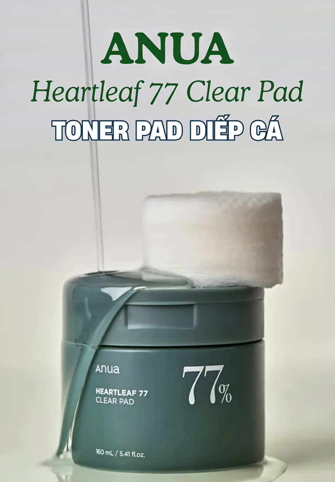 Không phải ngẫu nhiên Anua Heartleaf 77 Clear Pad (70 miếng) được yêu thích đến vậy – da sạch, mịn và dịu hơn mỗi ngày là thật! #tiemtaphoabanhbeo #anua #tonerpad #mask #heartleaf #77clear #pad #fyb #xuhuong #viral 