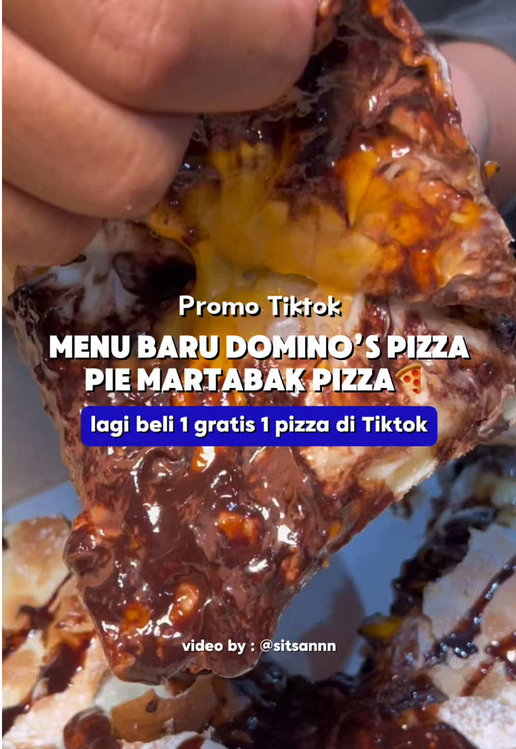 Eps 450. Beli 1 gratis 1 pizza menu baru @Domino's Pizza Indonesia di TikTok, buruan serbu promonya guys🫵🏻🥳 #promoseruweekend #nexentertainment #nexent #promomakanmerdeka #dominospizza 