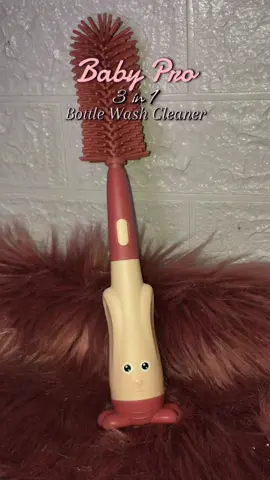 Sobrang cute at ang daling panlinis ng bottle mga mami try nyona den to🥰 #babyproducts #babyprobottlecleaner 