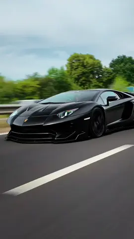 What’s the camera car? I’m getting gapped 💀 #lamborghini #aventador #v12 #aventadorsv #satinblackcollection 