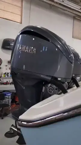 Brand new yamahaoutboards 300's on a brand new Cobia. Can't wait for my turn Yamaha!!#yamahaoutboards #engine #boat #outboards #300hp #300s #outboardmotor #suriname🇸🇷 #iran #canada🇨🇦 #italy #fyp #mecurymarine #yacht #marine #watersports #yamaha #outboardmotor 