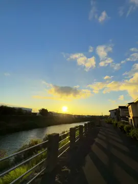 pov sepedaan sore2🤩 #fyp #おすすめ #jepang🇯🇵 #sunset #日本 #japanvibes 