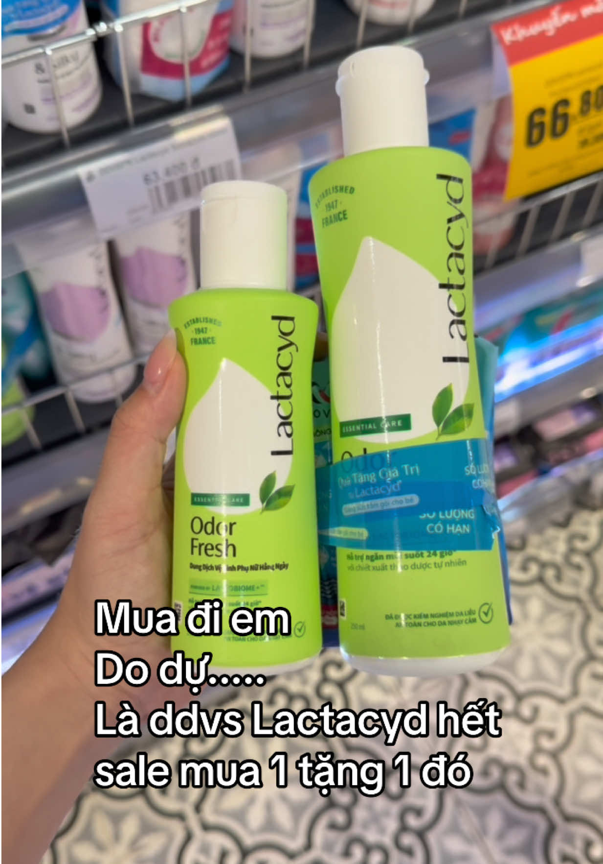 Săn deal hời mấy bà ơi #lactacyd #ddvsnu #chamsocda #xuhuong #foryou 