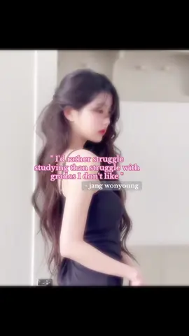 #wonyoungism #viral #fyp #wonyoung #motivation this is so real, she’s so real for this 💗
