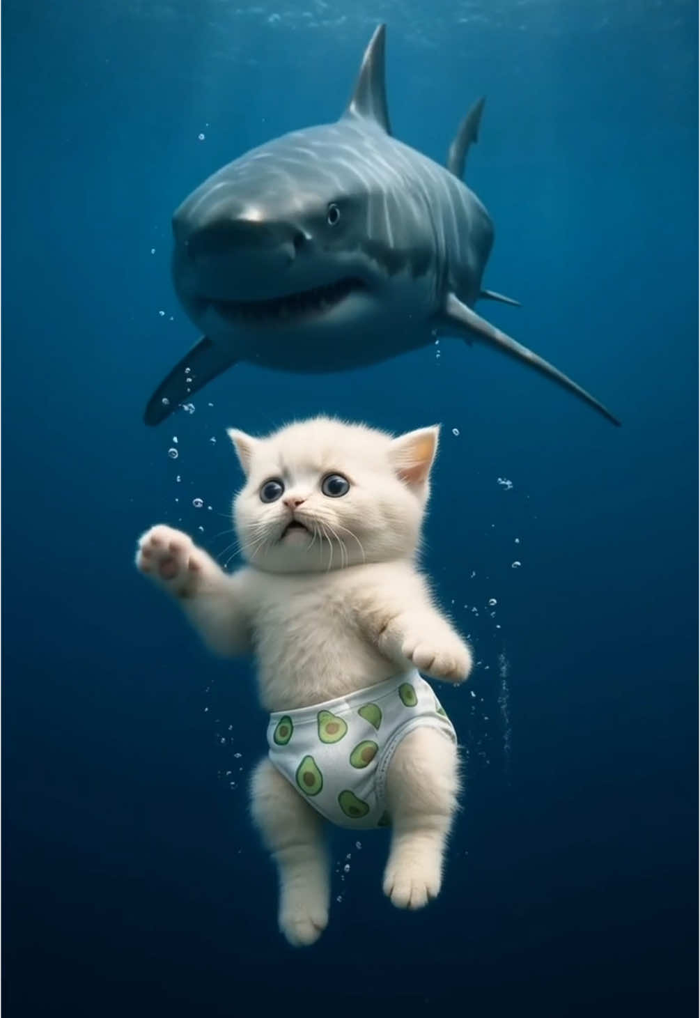 Stepmom kicks Kitten into the Sea. #aicat #cattales #sadcat #catstory #cartoon 