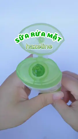 mãi iu sữa rửa mặt hazeline 😍😍 #unboxing #hazeline #suaruamathazeline #skincare #xuhuong 