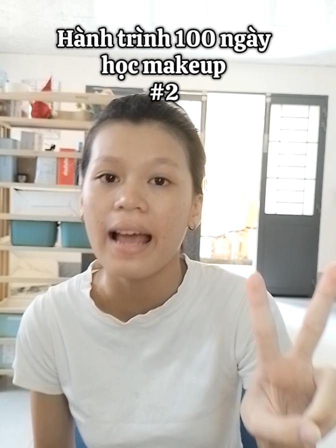 hành trình 10p ngày học makeup tập 2#xuhuong #2k9 #hocmakup #makeup #khánh.vyy
