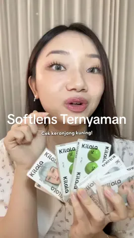 Banyak banget pilihan warna softlens-nya, kali ini aku kasih liat 3 warna yaa! #softlens #contactlens @Kilala Indonesia #KilalaIndonesia #kilalaeyeid #kilalalens 
