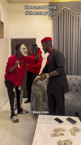 The blind rich man #fypシ #vikex-man