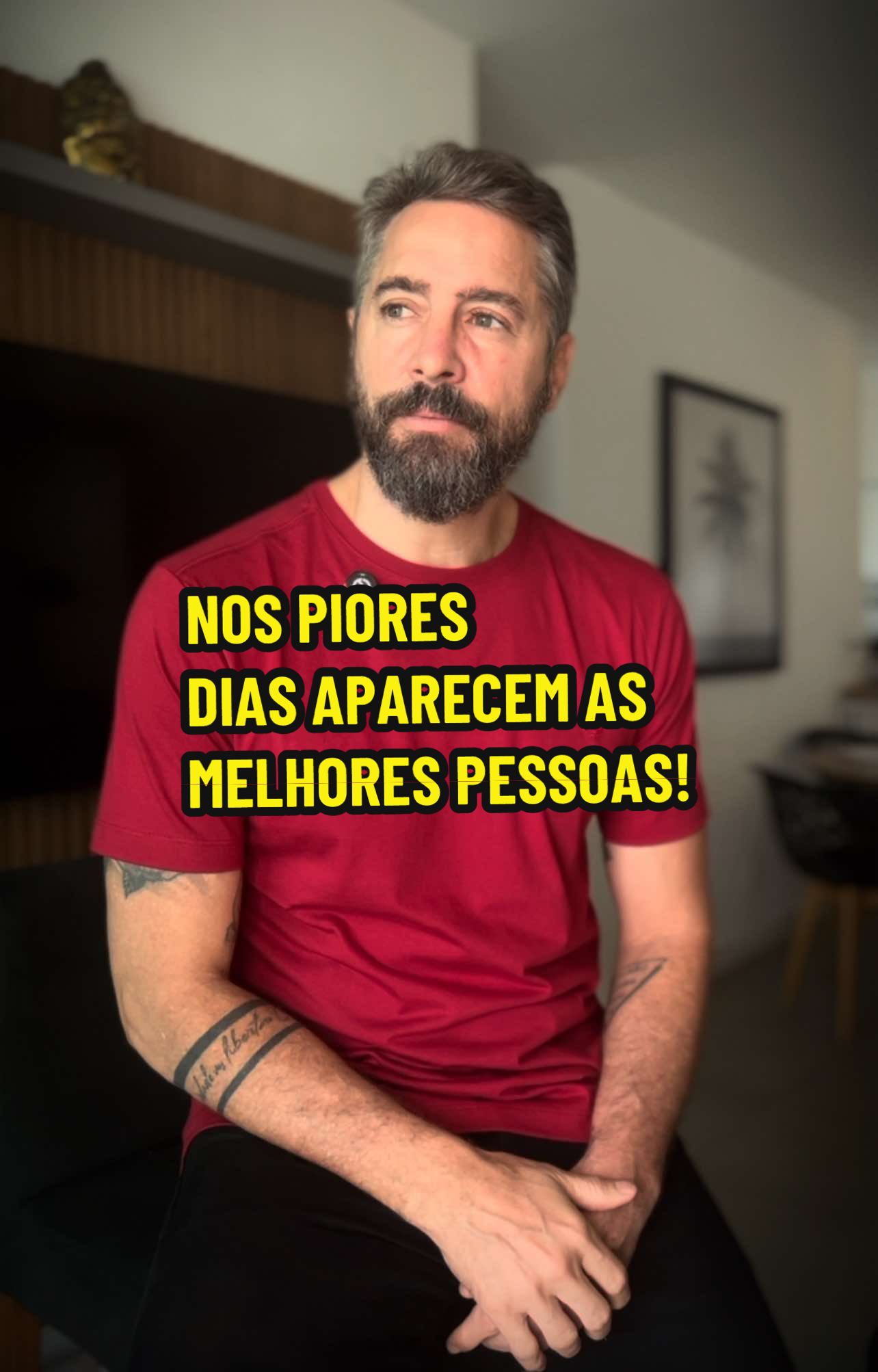 São nos piores dias que aparecem as melhores pessoas… A vida só muda, se você mudar! #silencio #relacionamento #reflexaododia #jorgemedina_jm #viralvideos 
