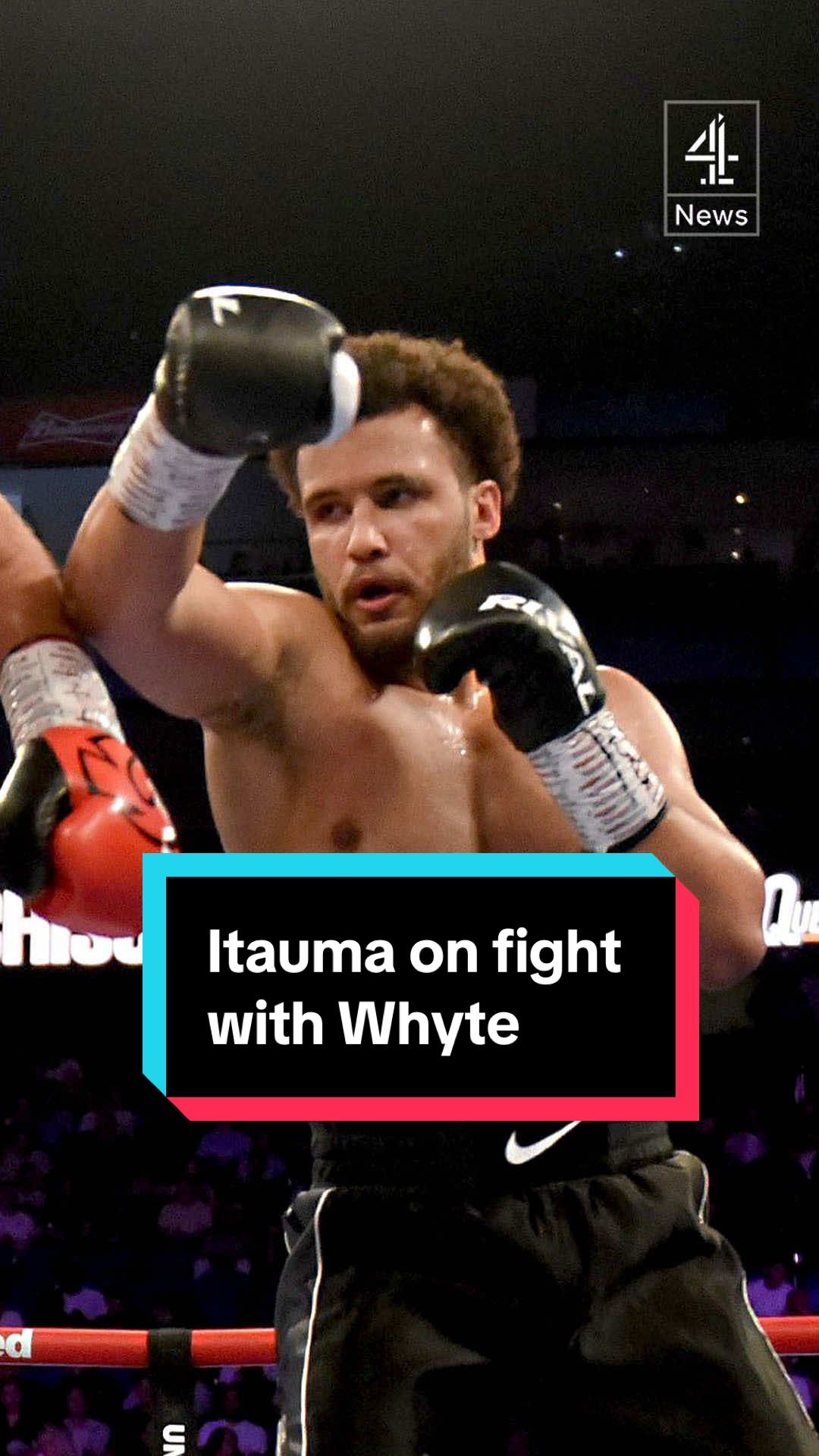 British heavyweight boxer Moses Itauma says he needs the sport of boxing and is not doing it 