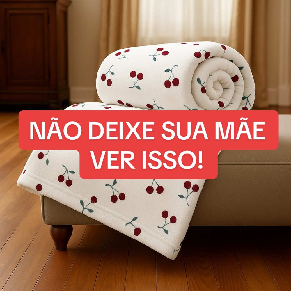 Manta de Microfibra Casal #cobertor #mantas #produtosdecasa #produtosvirais #compreinashopee 