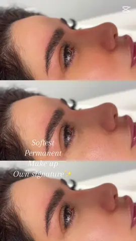 SOFTEST PERMANENT MAKE UP ✨ BOOK NOW DM 🇦🇪 INTERNATIONAL MASTER IN THE UAE #DUBAIBROWS #BROWSPMU #DUBAIBROWS 