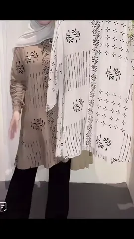 🌸 Tampil anggun & percaya diri! 🌸 Tunik Nafisah jumbo, bahan rayon tebal, adem & jatuh cantik dipakai seharian 🤍  #tunikmuslimah #bajutunikjumbo #AtasanWanita #fashionmuslimah #fyp 